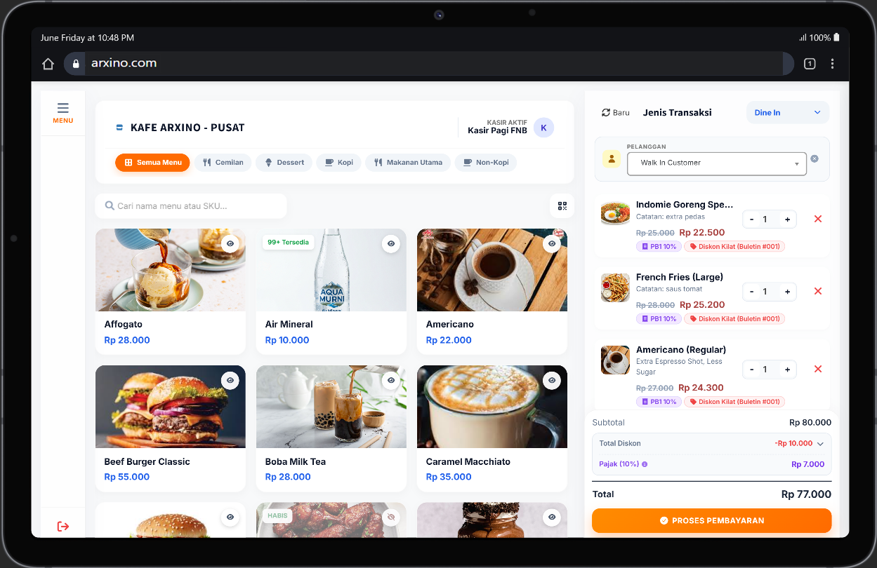 POS Checkout UI